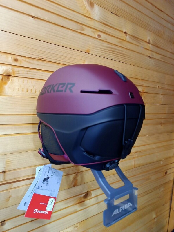 PRILBA MARKER AMPIRE 2 MAROON-BLACK 55-59CM